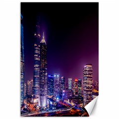Raised Building Frame Canvas 12  X 18  