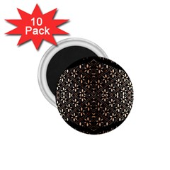 Art Background Fabric 1 75  Magnets (10 Pack) 