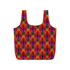 Apophysis Fractal Owl Neon Full Print Recycle Bags (s) 