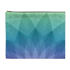 Lotus Events Green Blue Purple Cosmetic Bag (xl) by Alisyart