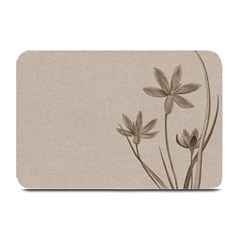 Background Vintage Drawing Sepia Plate Mats