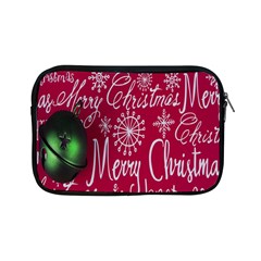 Christmas Decorations Retro Apple Ipad Mini Zipper Cases by Nexatart