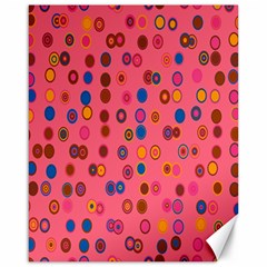 Circles Abstract Circle Colors Canvas 16  X 20  
