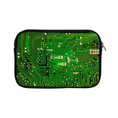 Circuit Board Apple Ipad Mini Zipper Cases by Nexatart