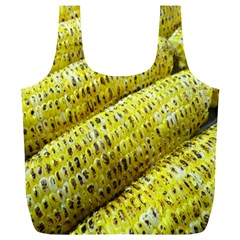 Corn Grilled Corn Cob Maize Cob Full Print Recycle Bags (l) 