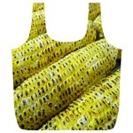 Corn Grilled Corn Cob Maize Cob Full Print Recycle Bags (L)  Back
