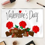 Valentine s day gift Cosmetic Bag (XXL)  Front