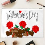Valentine s day gift Cosmetic Bag (XXL)  Back