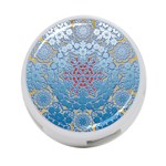 Pattern Background Pattern Tile 4-Port USB Hub (Two Sides)  Back