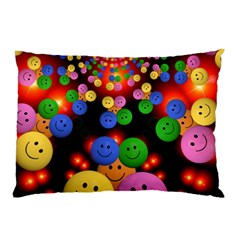 Smiley Laugh Funny Cheerful Pillow Case