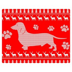 Ugly X Mas Design Double Sided Flano Blanket (medium) 