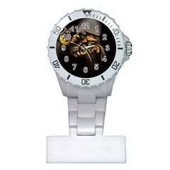 Fractal Mathematics Abstract Plastic Nurses Watch
