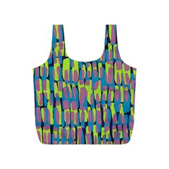 Surface Pattern Green Full Print Recycle Bags (s)  by Alisyart