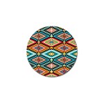 African Tribal Patterns Golf Ball Marker (4 pack) Front