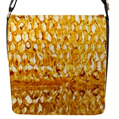 Honeycomb Fine Honey Yellow Sweet Flap Messenger Bag (s) by Alisyart