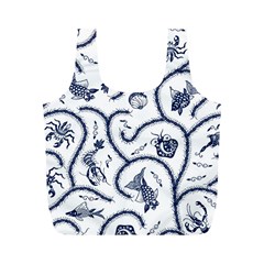Fish Pattern Full Print Recycle Bags (m)  by Simbadda
