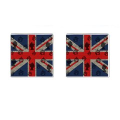 United Kingdom  Cufflinks (square) by Valentinaart