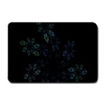 Fractal Pattern Black Background Small Doormat  24 x16  Door Mat