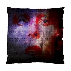 David Bowie  Standard Cushion Case (one Side) by Valentinaart