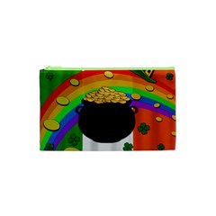 Pot Of Gold Cosmetic Bag (xs) by Valentinaart