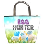Easter Egg Hunter  Bucket Handbag Back
