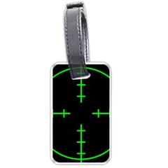 Sniper Focus Luggage Tags (one Side)  by Alisyart