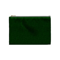 Texture Green Rush Easter Cosmetic Bag (medium)  by Simbadda