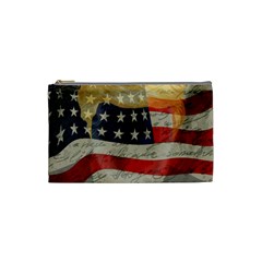 American President Cosmetic Bag (small)  by Valentinaart
