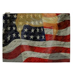 American President Cosmetic Bag (xxl)  by Valentinaart