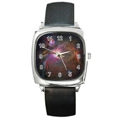 Orion Nebula Square Metal Watch by SpaceShop