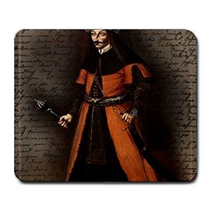 Count Vlad Dracula Large Mousepads by Valentinaart