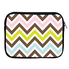 Chevrons Stripes Colors Background Apple Ipad 2/3/4 Zipper Cases by Amaryn4rt