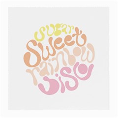 Sugar Sweet Rainbow Medium Glasses Cloth by Alisyart