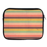 Abstract Vintage Lines Background Pattern Apple iPad 2/3/4 Zipper Cases Front