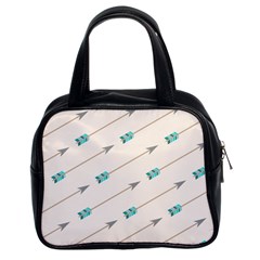 Arrow Quilt Classic Handbags (2 Sides) by Alisyart