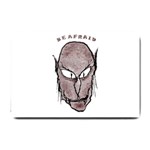 Scary Vampire Drawing Small Doormat  24 x16  Door Mat