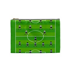 Soccer Field Football Sport Cosmetic Bag (medium)  by Alisyart