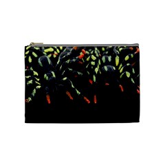 Colorful Spiders For Your Dark Halloween Projects Cosmetic Bag (medium)  by Simbadda