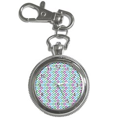 Polka Dot Like Circle Purple Blue Green Key Chain Watches by Mariart