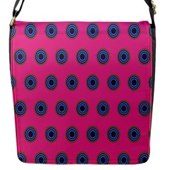 Polka Dot Circle Pink Purple Green Flap Messenger Bag (s) by Mariart