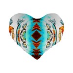 Dragonball Super 2 Standard 16  Premium Flano Heart Shape Cushions Front
