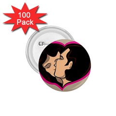 Don t Kiss With A Bloody Nose Face Man Girl Love 1 75  Buttons (100 Pack)  by Mariart