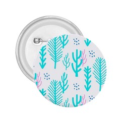 Forest Drop Blue Pink Polka Circle 2 25  Buttons by Mariart