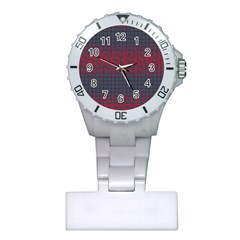 Abstract Tiling Pattern Background Plastic Nurses Watch by Simbadda