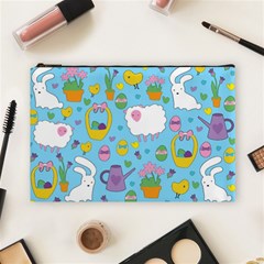 Cute Easter Pattern Cosmetic Bag (large) 