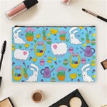 Cute Easter pattern Cosmetic Bag (Large)  Front
