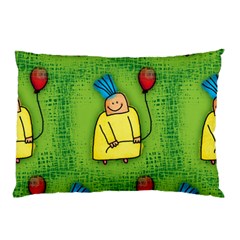 Party Kid A Completely Seamless Tile Able Design Pillow Case (two Sides) by Nexatart
