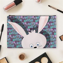 Easter Bunny  Cosmetic Bag (large) 