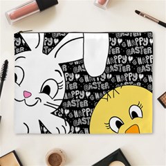 Easter Bunny And Chick  Cosmetic Bag (xl)