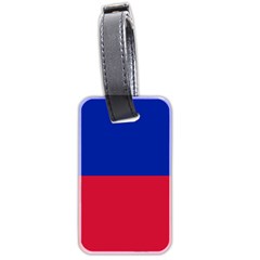 Civil Flag Of Haiti (without Coat Of Arms) Luggage Tags (two Sides) by abbeyz71